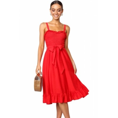 Red Arlette Dress